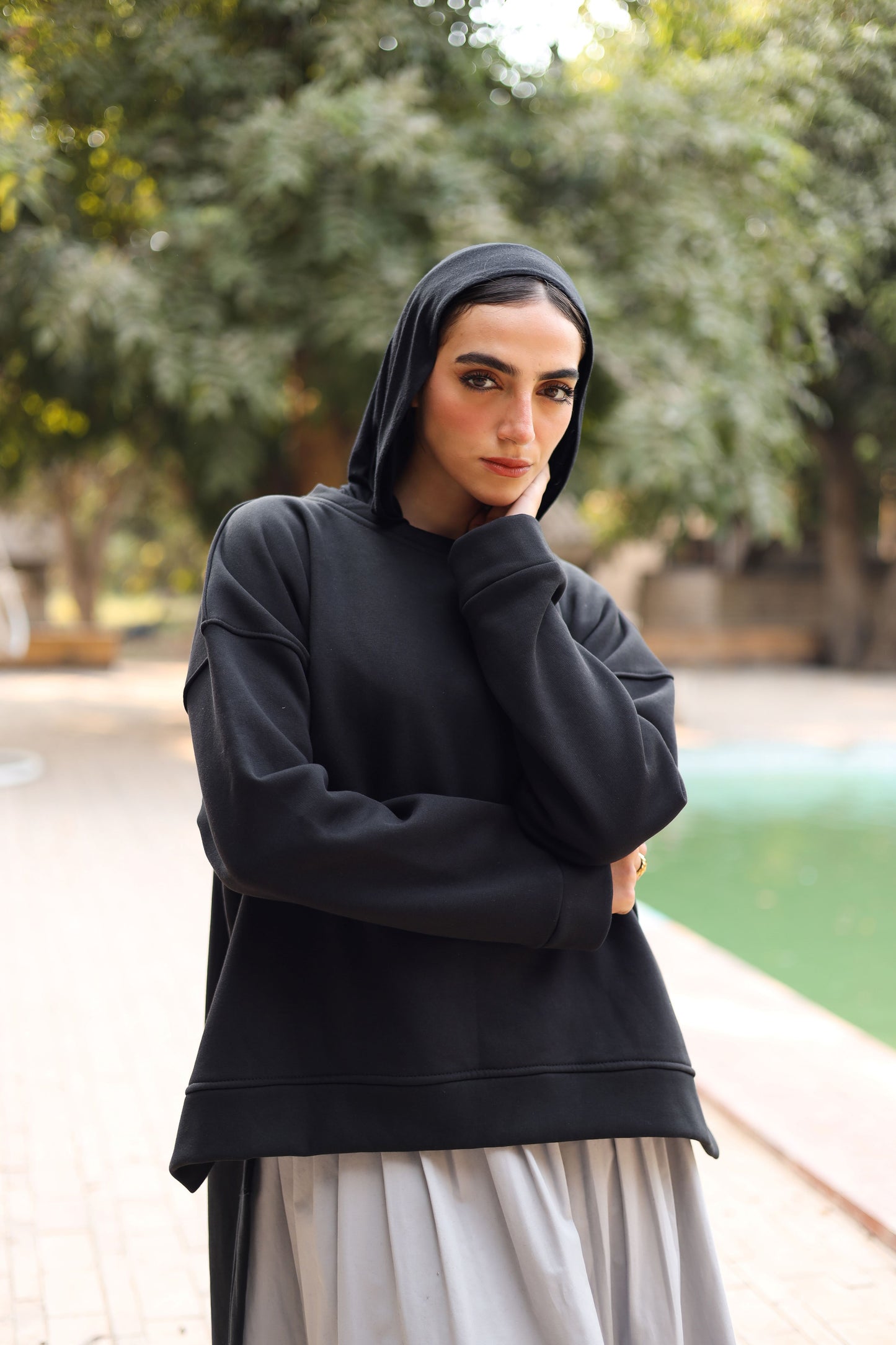 Milton Side Buttoned Shirt Burgundy