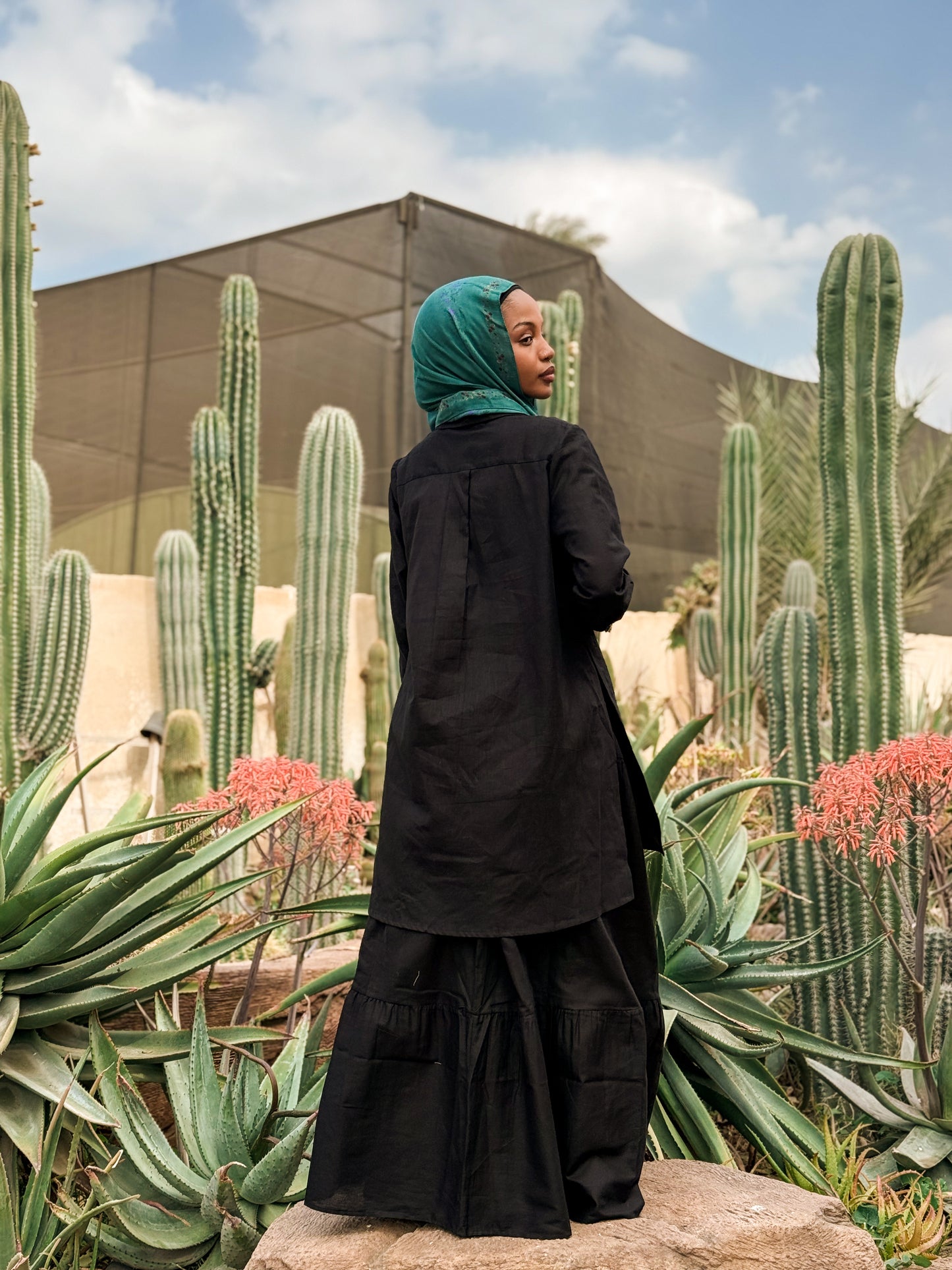 Zahara Skirt set black