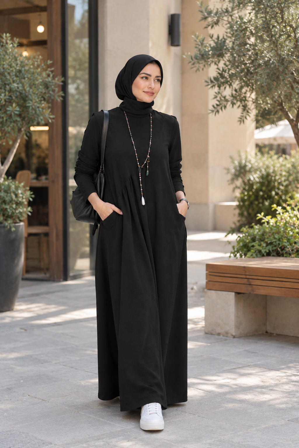 Wavy winter Dress