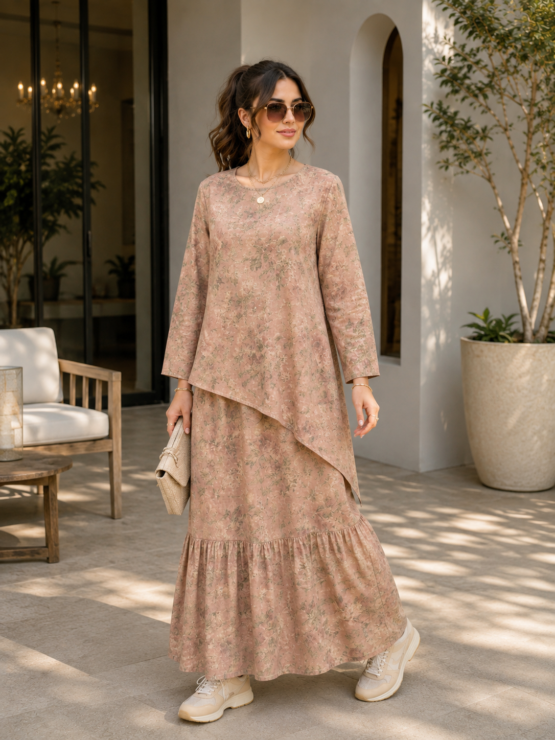 Empire Asymmetric tunic