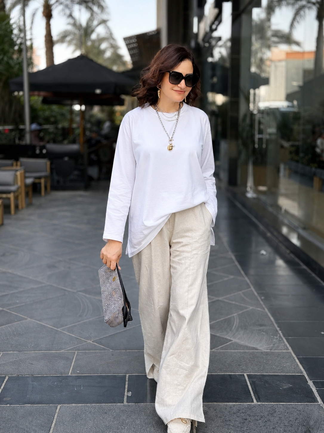 Linen Wide Leg Pants