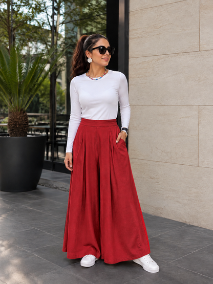 Black Extra wide leg Denim