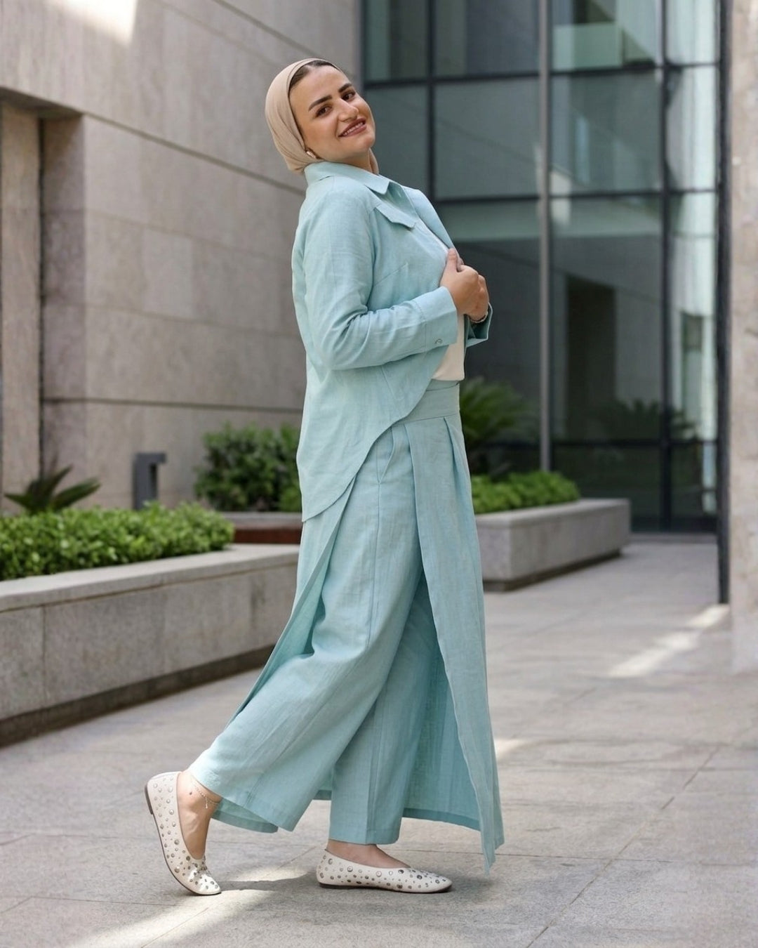 Layered Skirt Set.