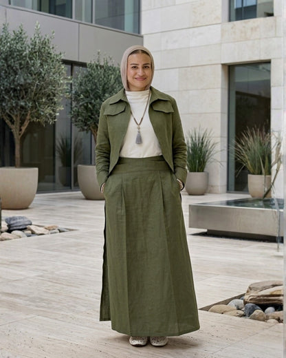 Layered Skirt Set.