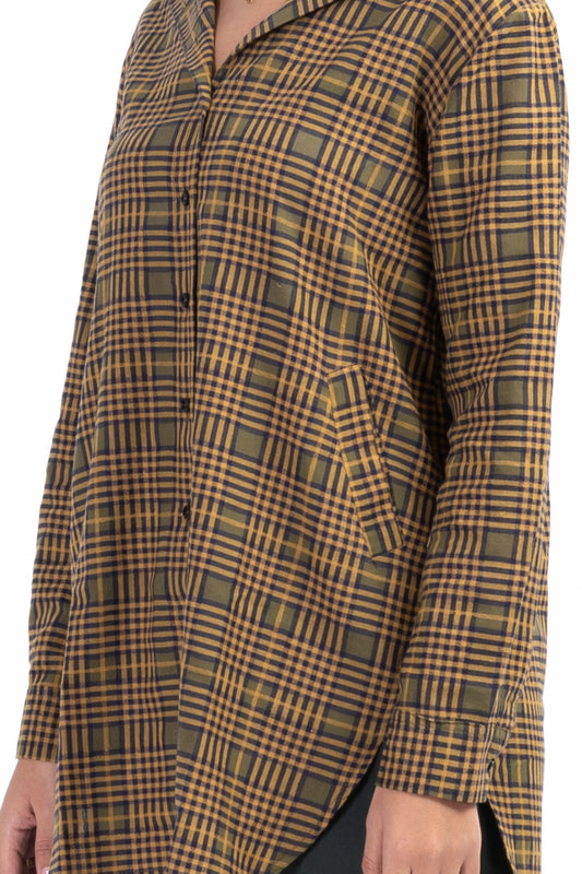Wool Plaided Shirt