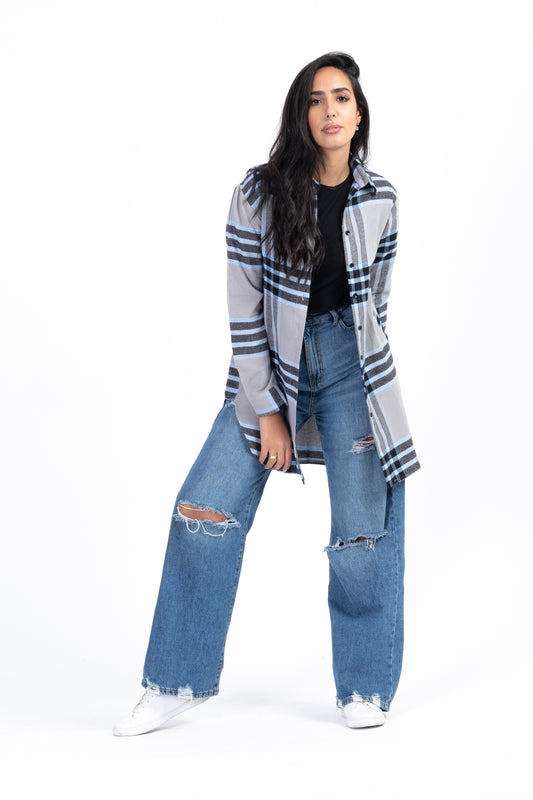 Wool Plaided Shirt