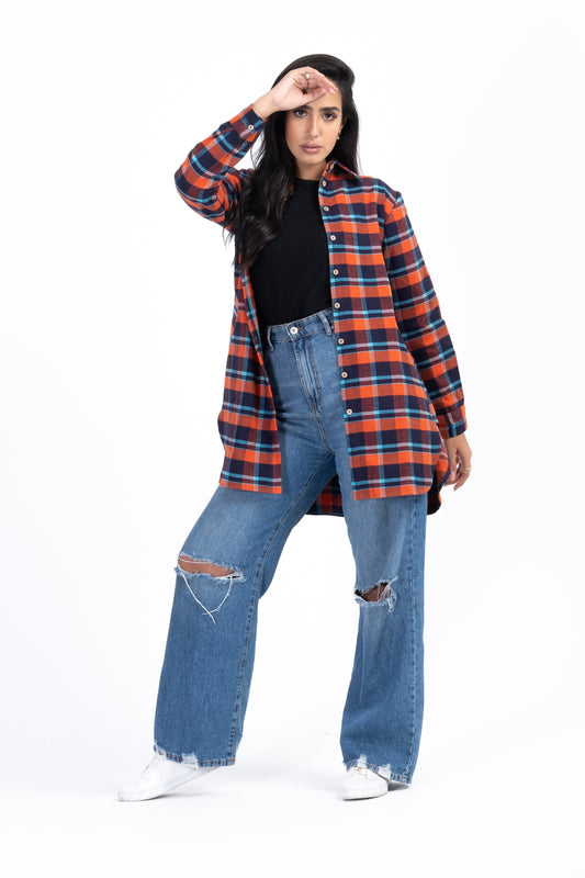 Wool Plaided Shirt