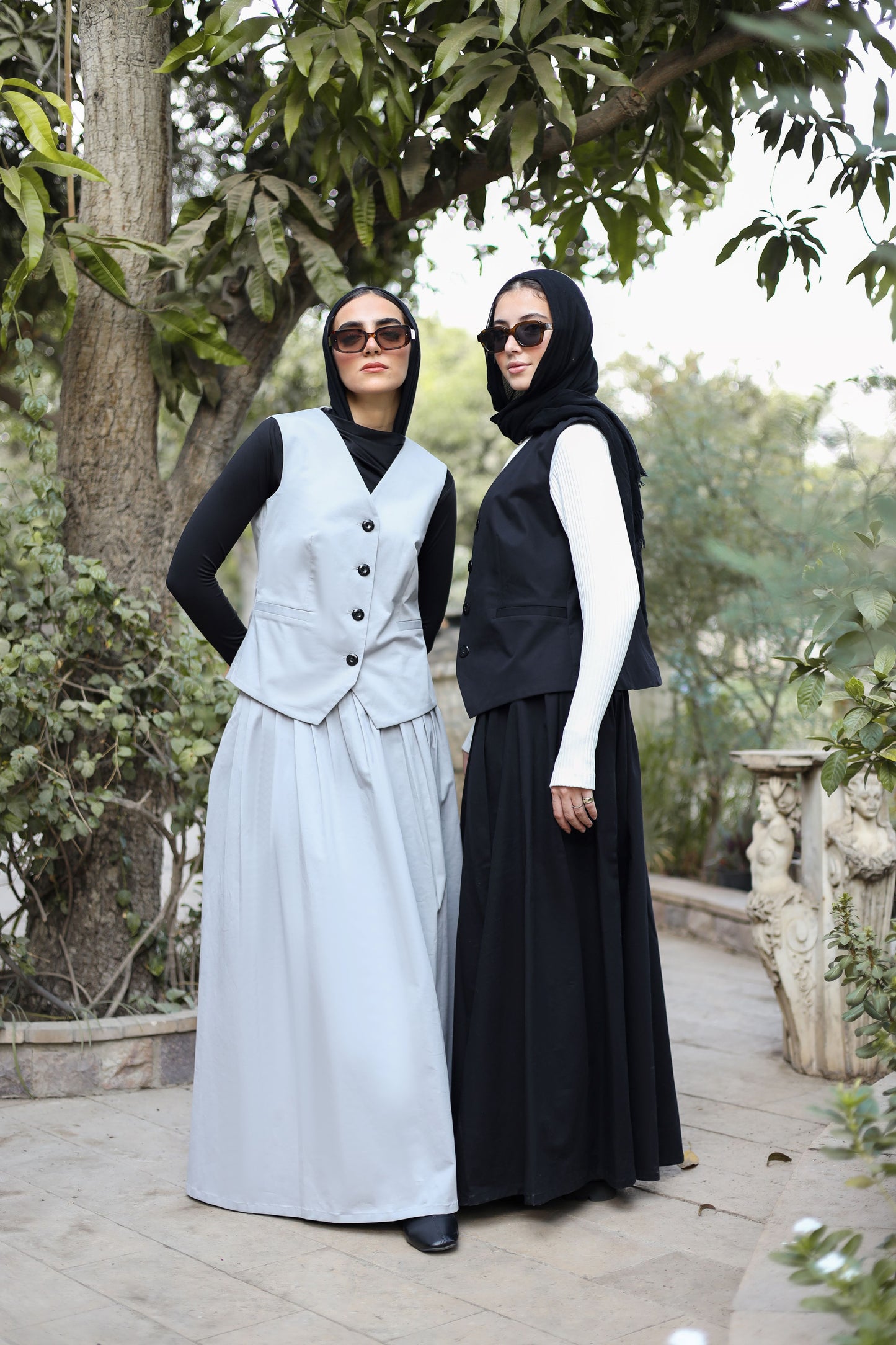 V-SKIRT SET