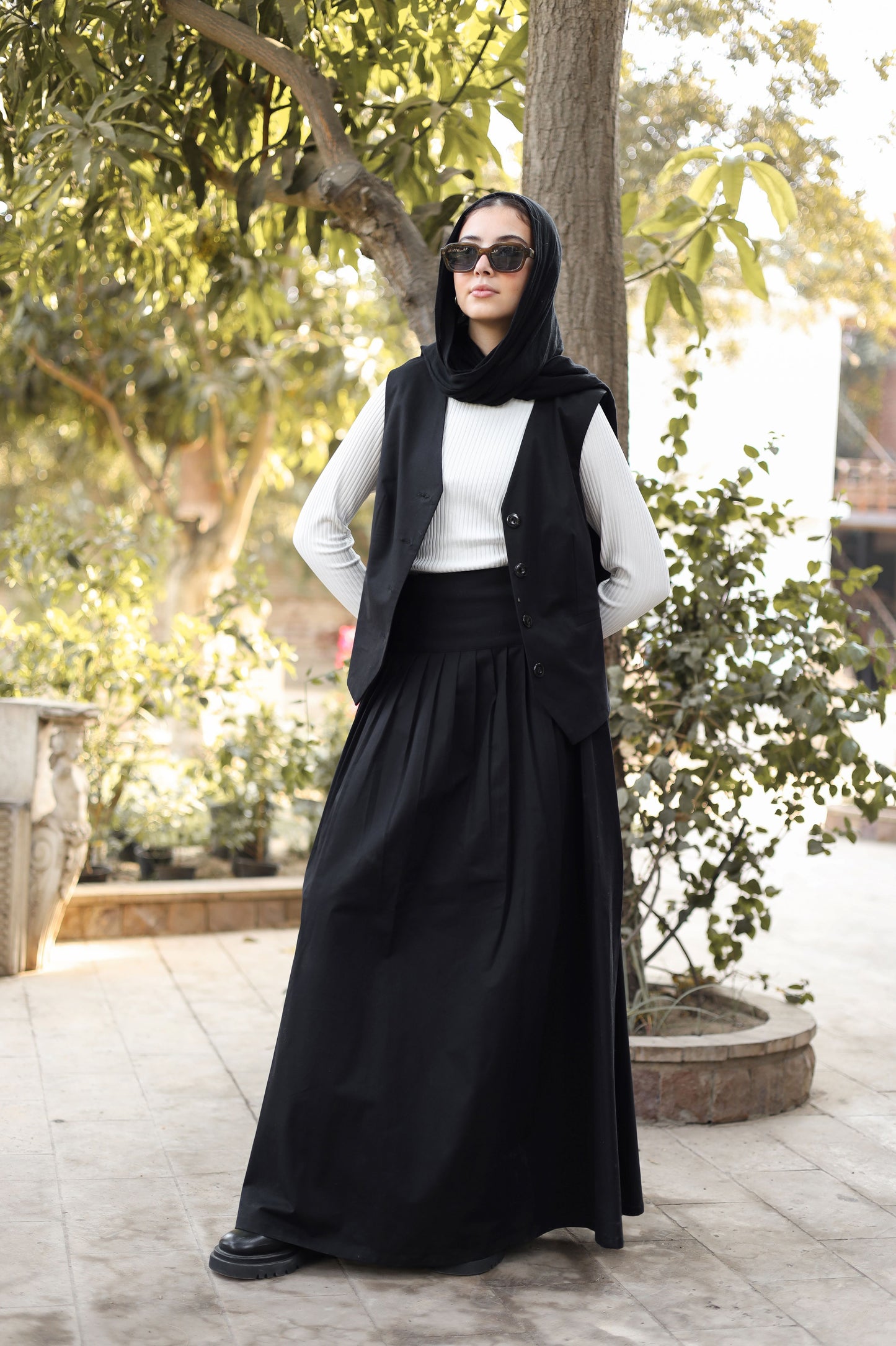 Waist Band Skirt