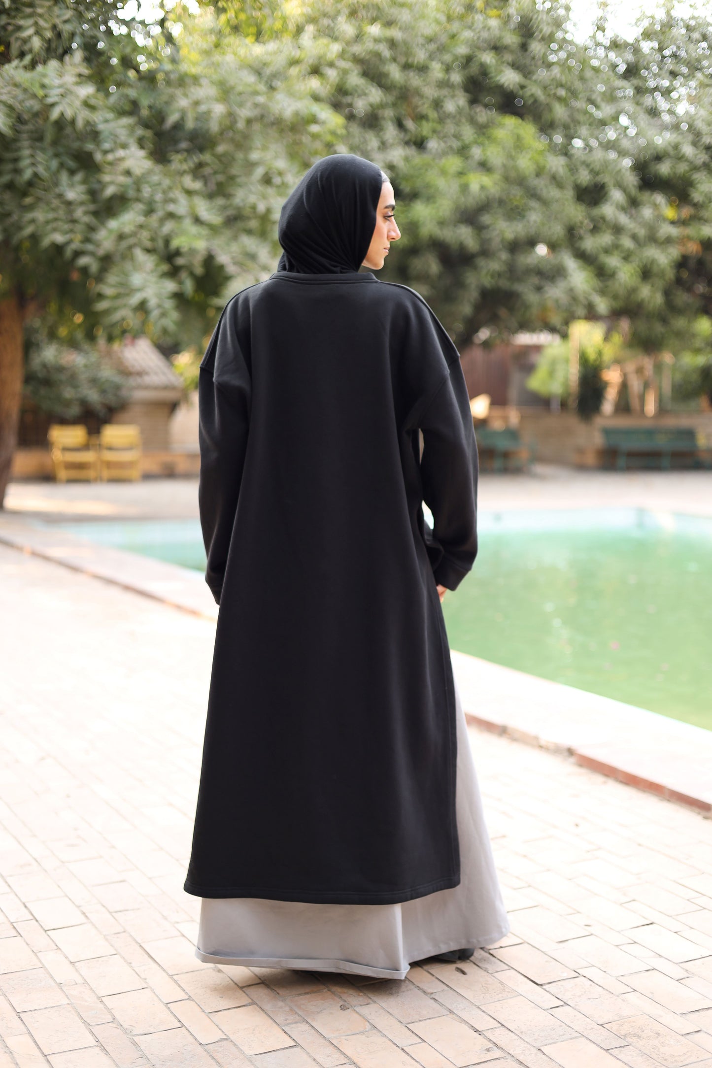 Milton Side Buttoned Black Shirt