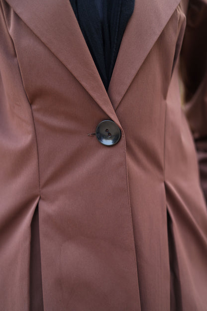 Dress Coat Dark Chocolate