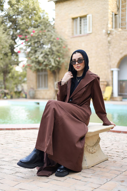Dress Coat Dark Chocolate