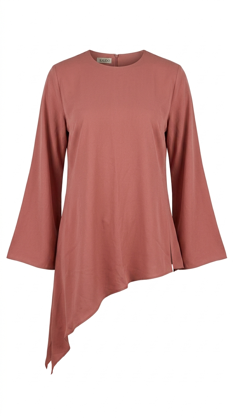 Asymmetric tunic
