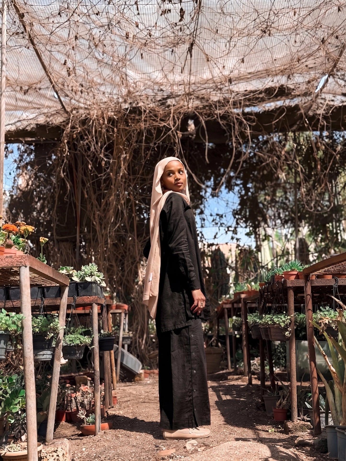 Bohemian Pants Set (Black)