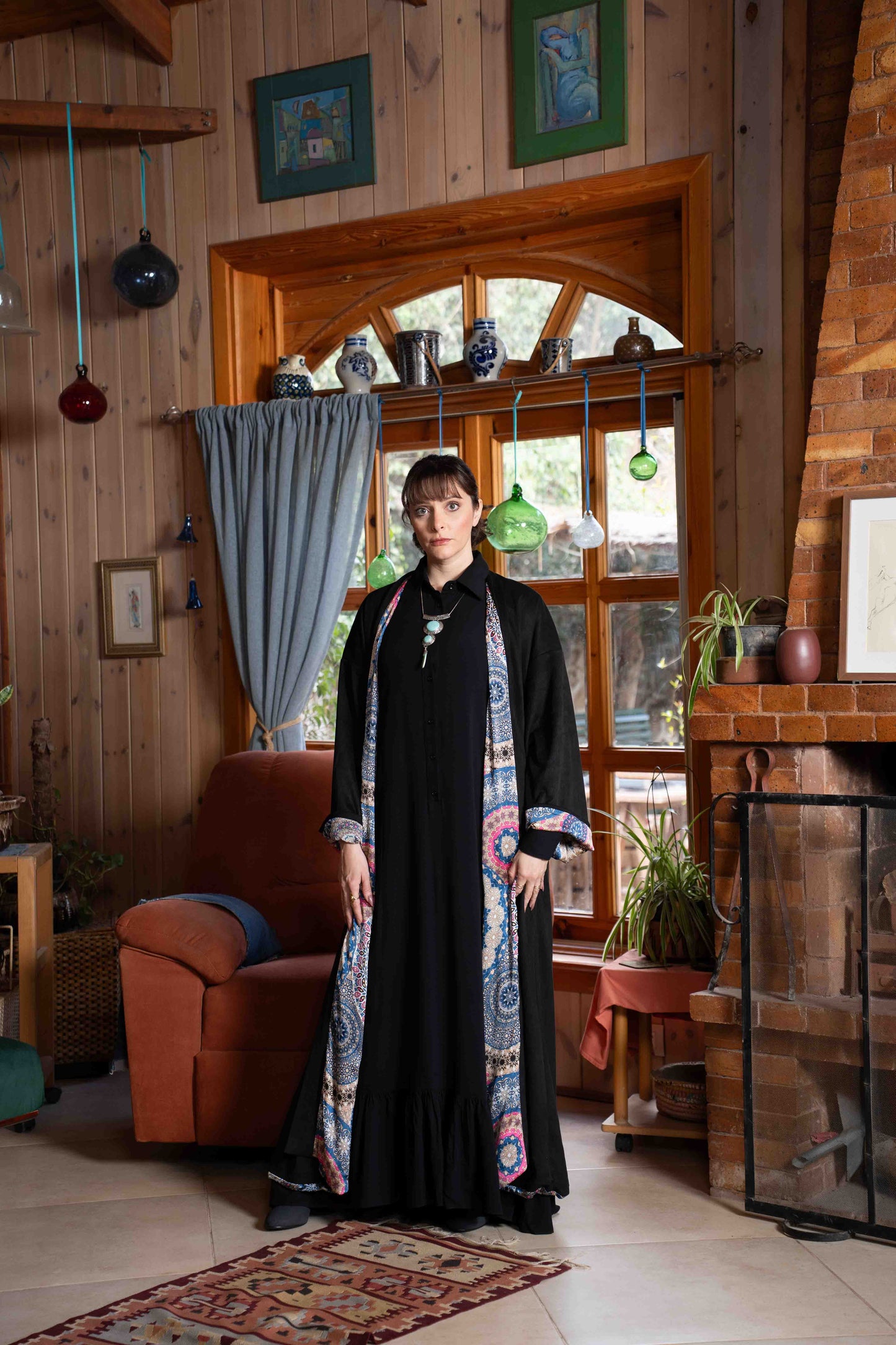 2-in-1 Velvet & Silk Kimono