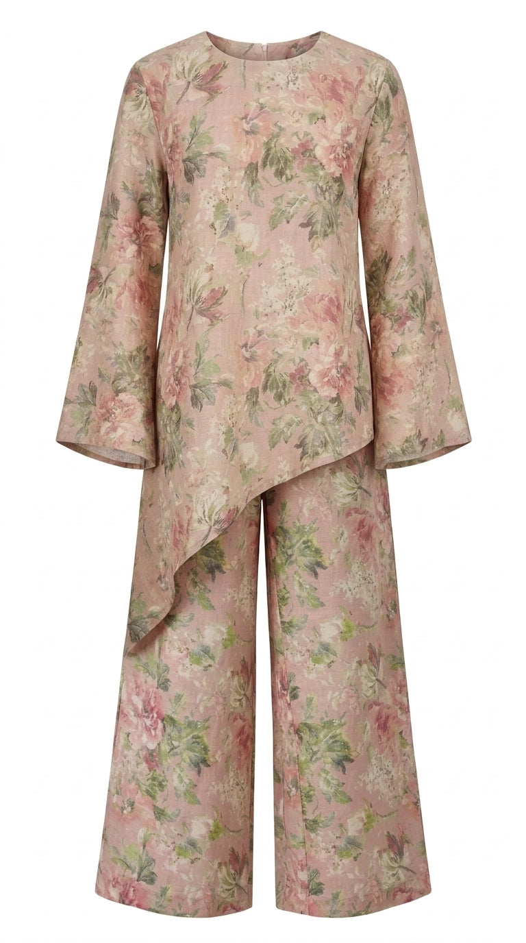 Empire Asymmetric Wide-Leg Set