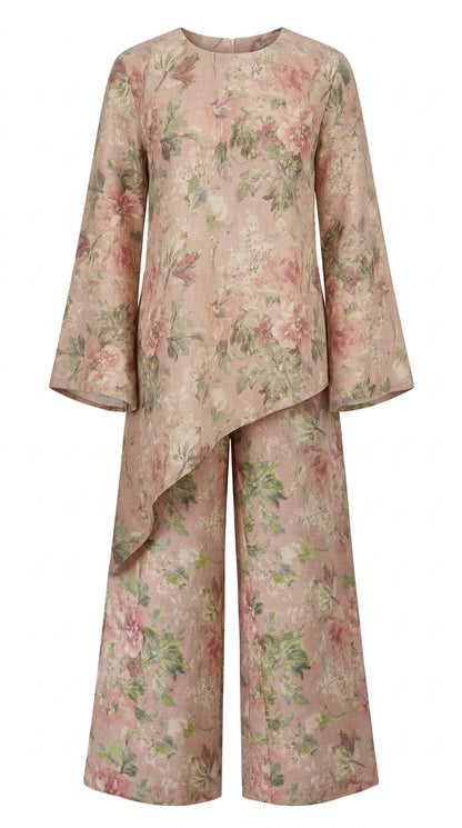 Empire Asymmetric Wide-Leg Set