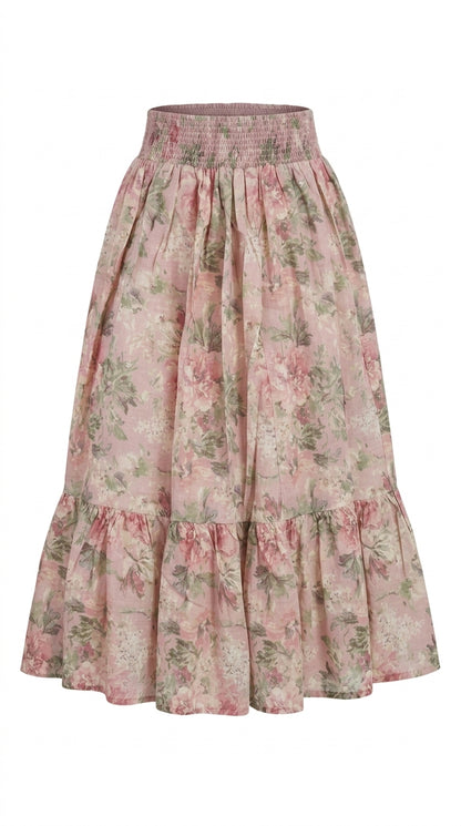 Empire Corset Maxi Skirt