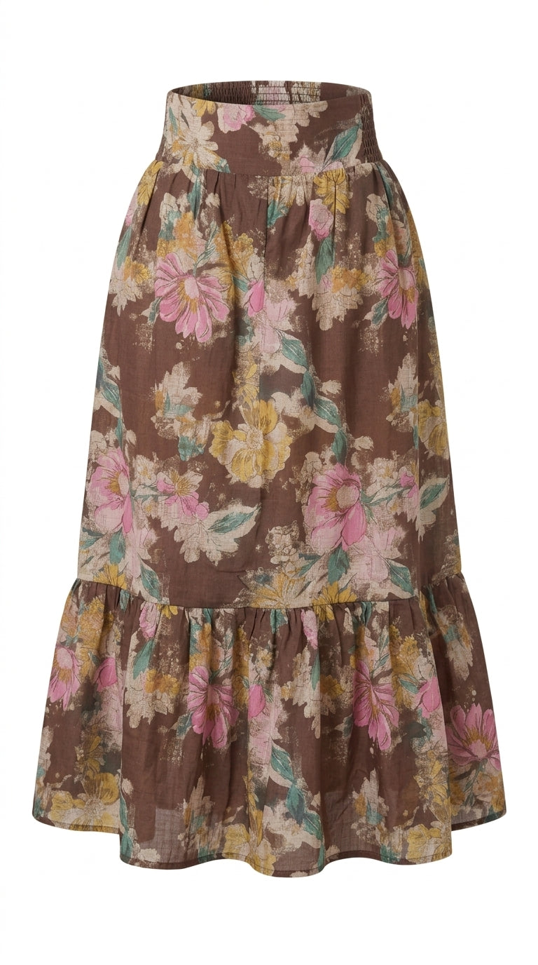 Empire Corset Maxi Skirt