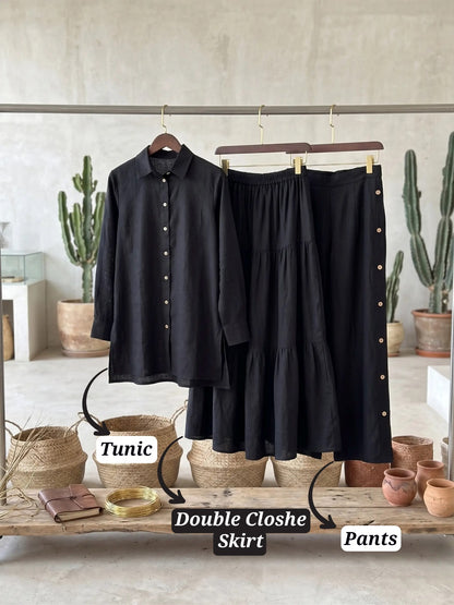 Bohemian Trio Set (Black)