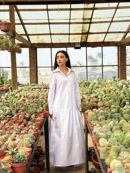 Low Waist Dress- Lavender