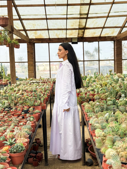 Low Waist Dress- Lavender