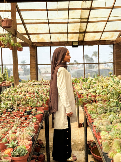 Zahara Linen Set Beige