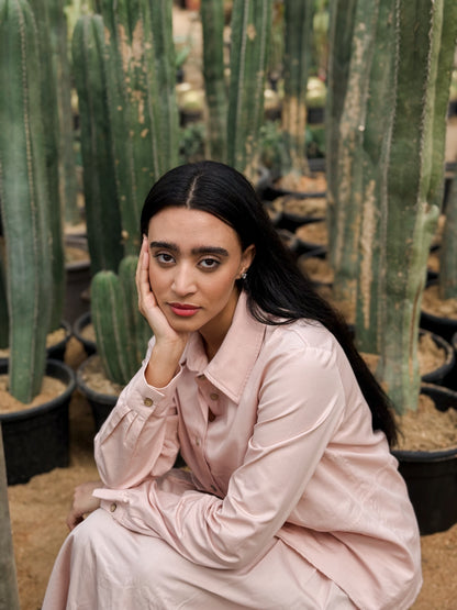 Dusty Rose Skirt Set