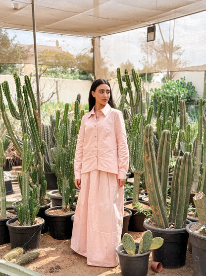 Dusty Rose Skirt Set