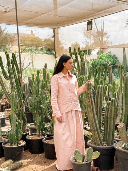 Dusty Rose Skirt Set