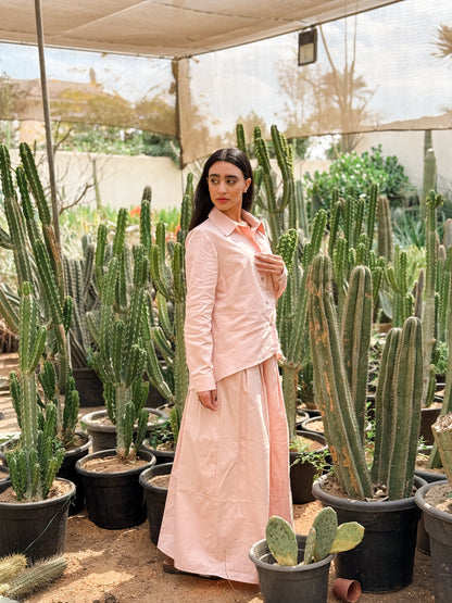 Dusty Rose Skirt Set