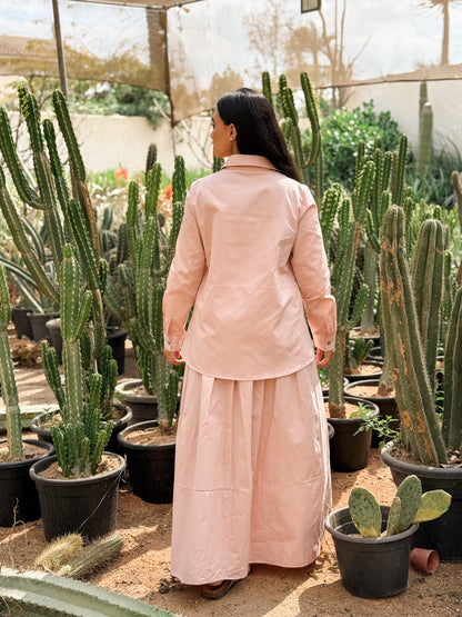 Dusty Rose Skirt Set