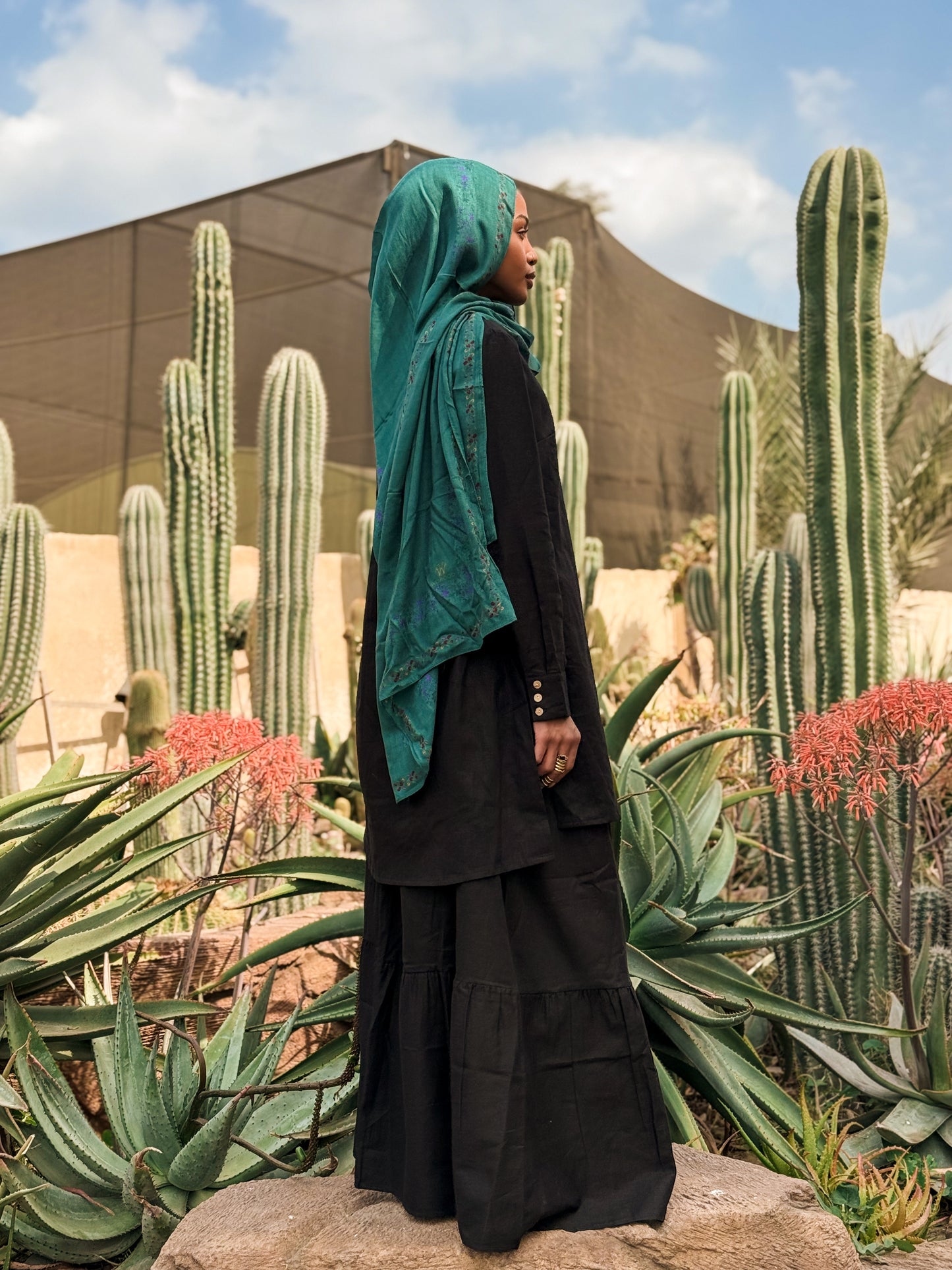 Zahara Skirt set black