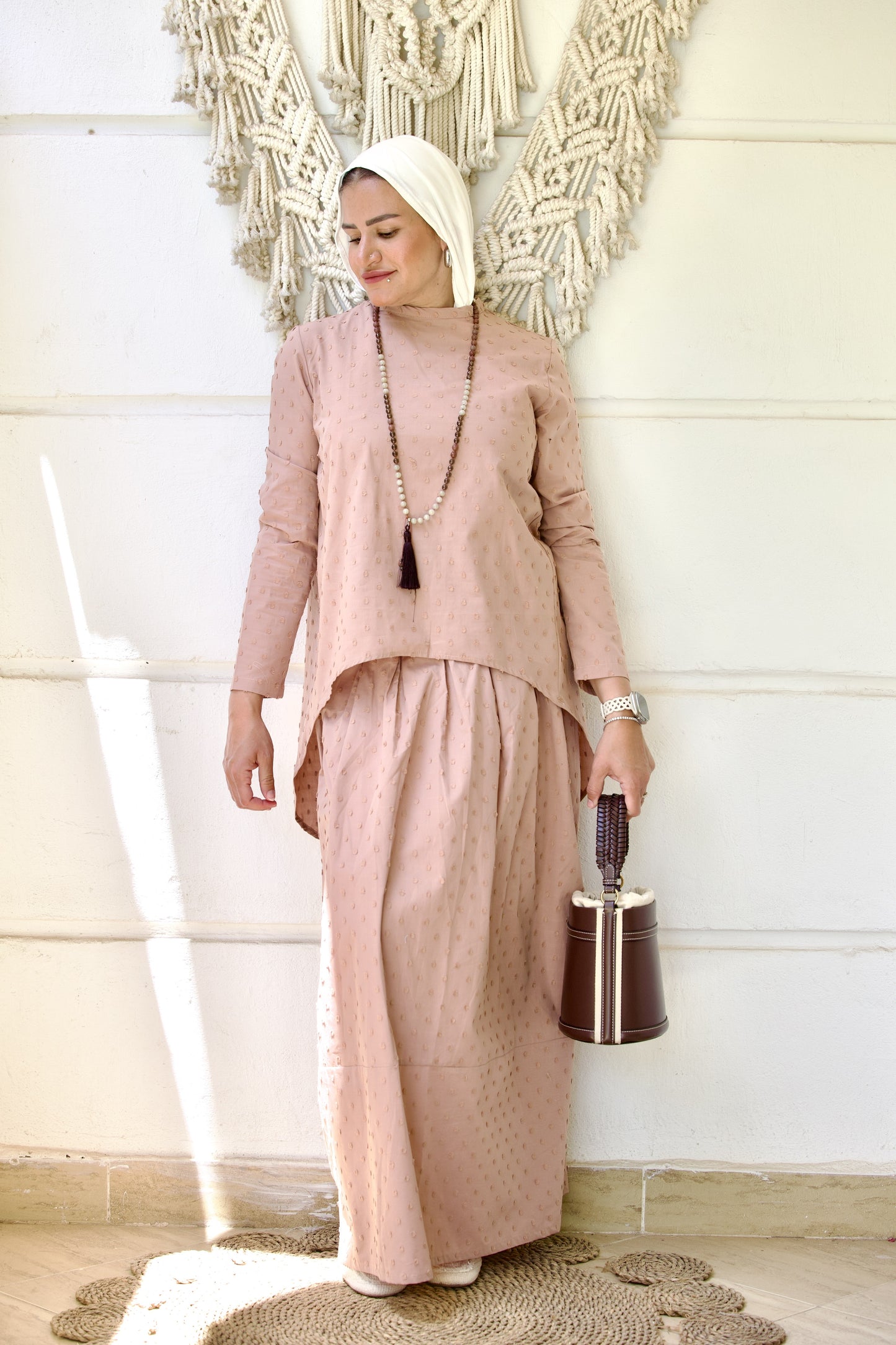 Peachy Dotty Set