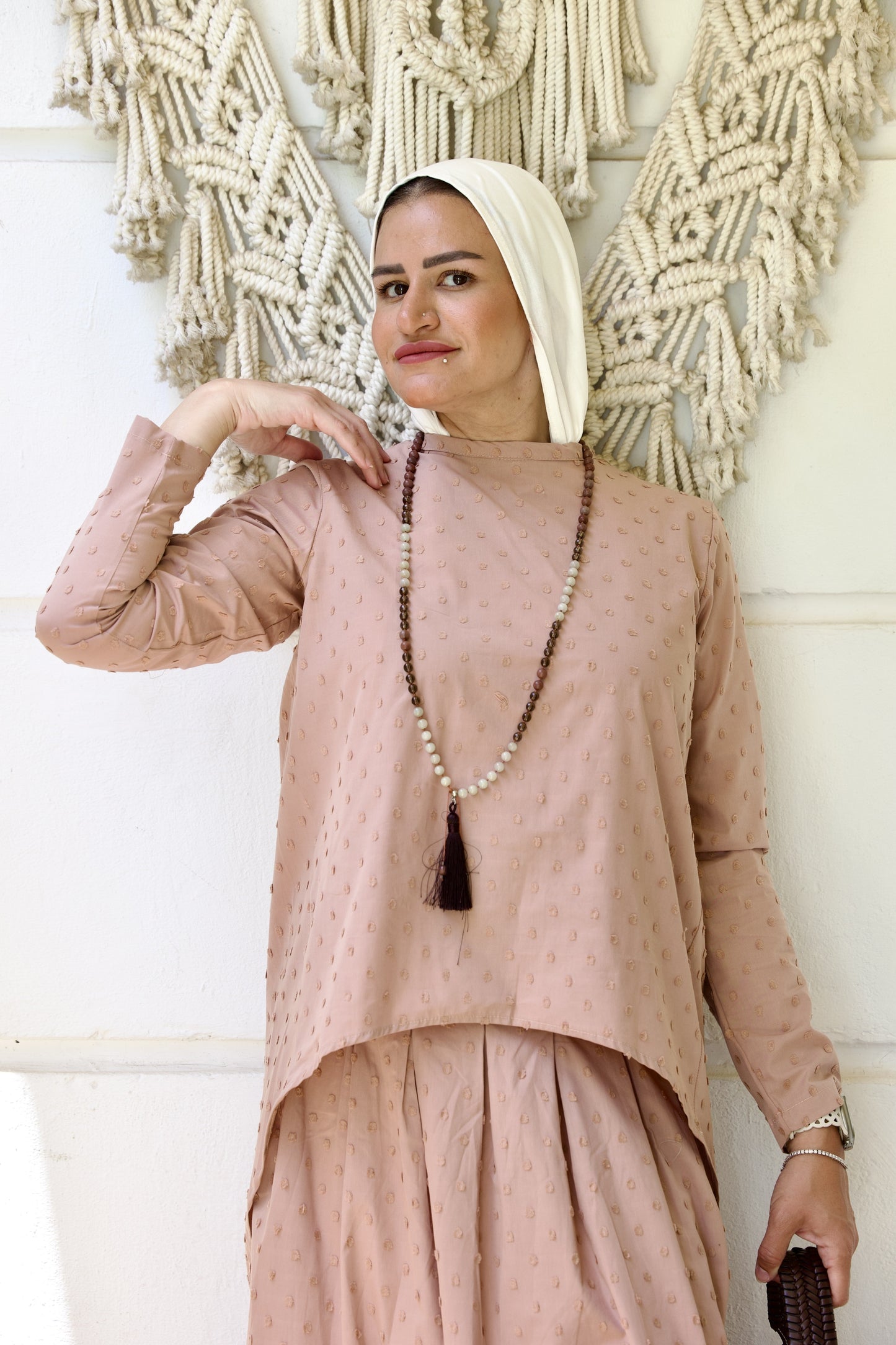 Peachy Dotty Set