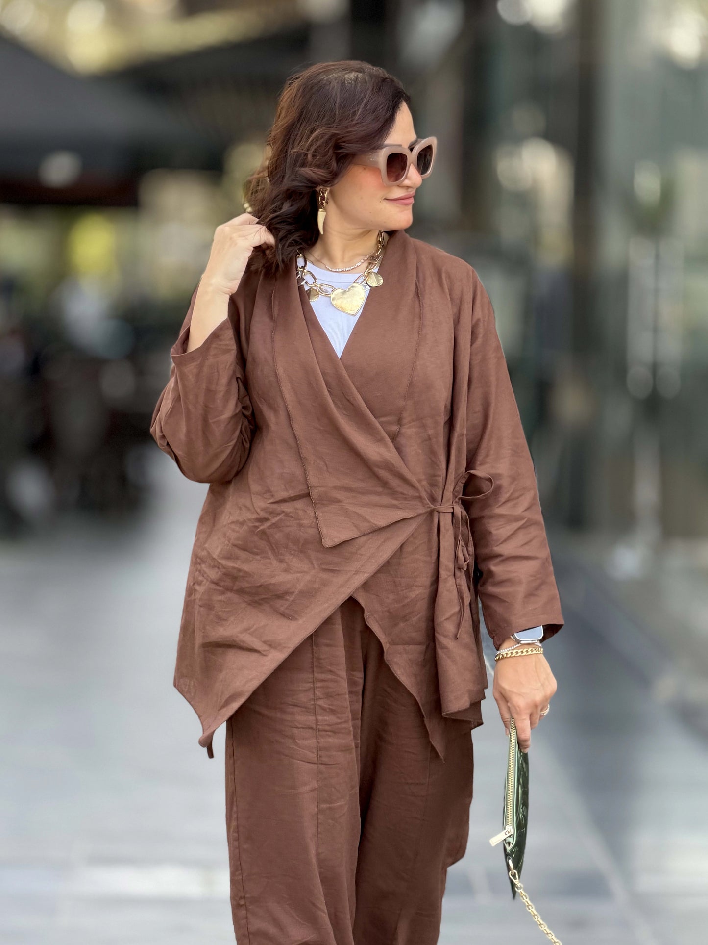 Wrapped Blouse 🤎