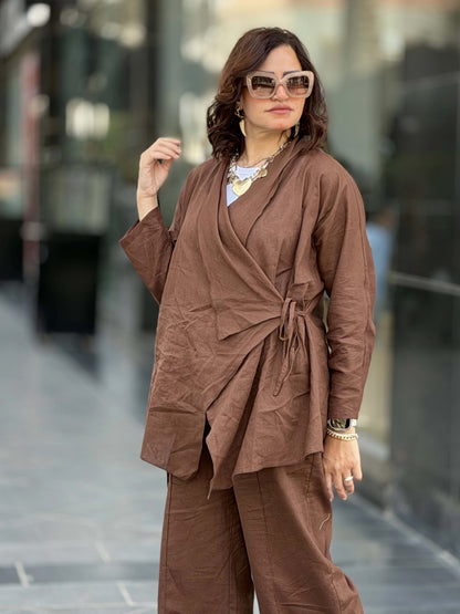 Wrapped Blouse 🤎