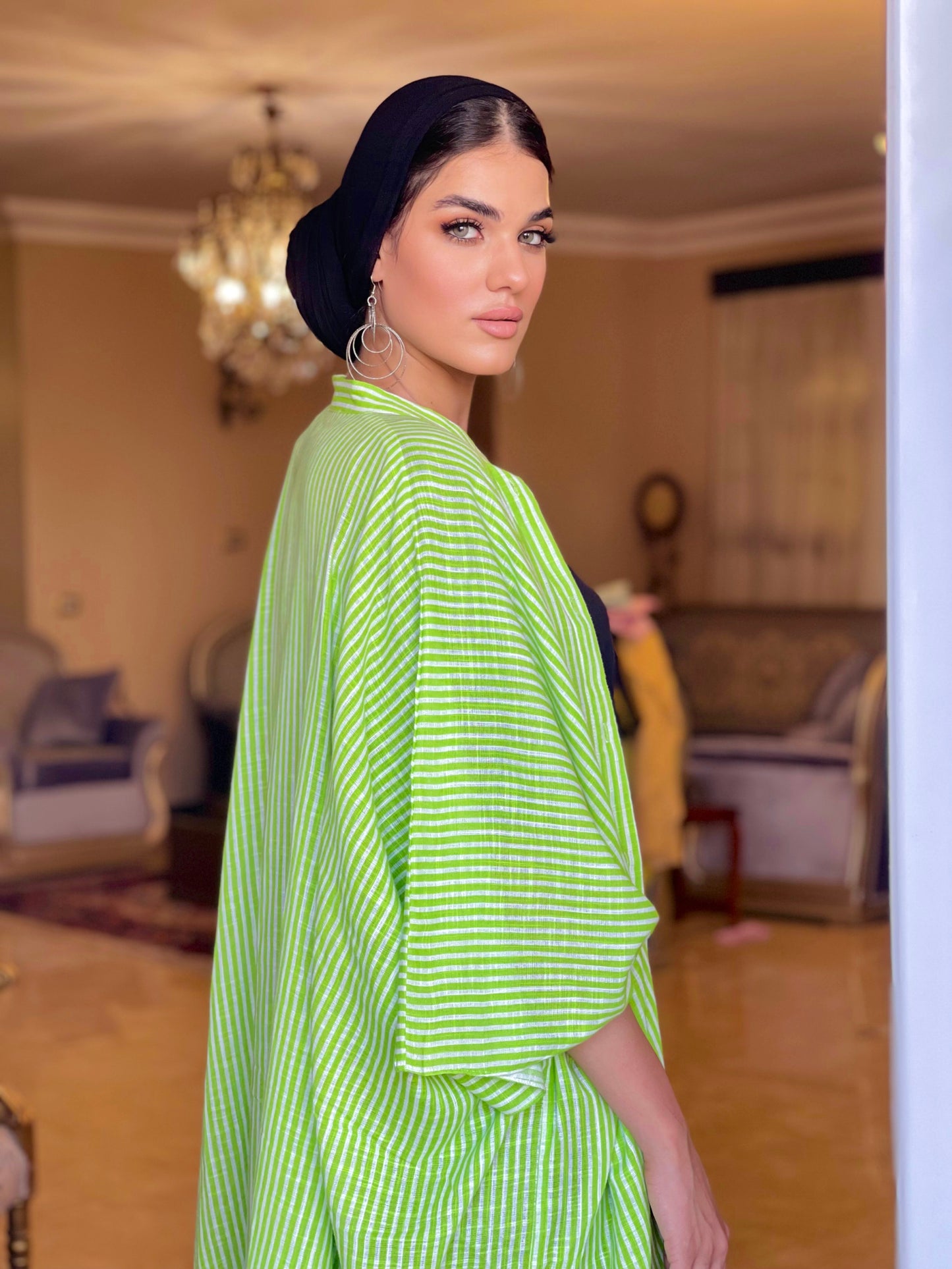 Green Cardigan