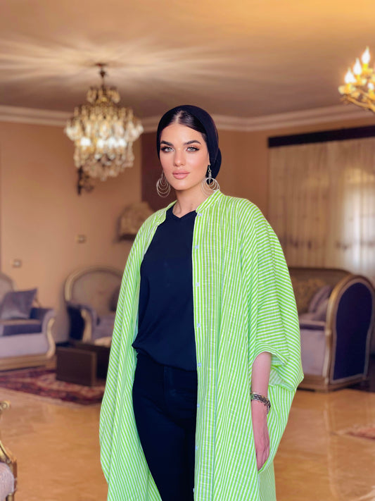 Green Cardigan