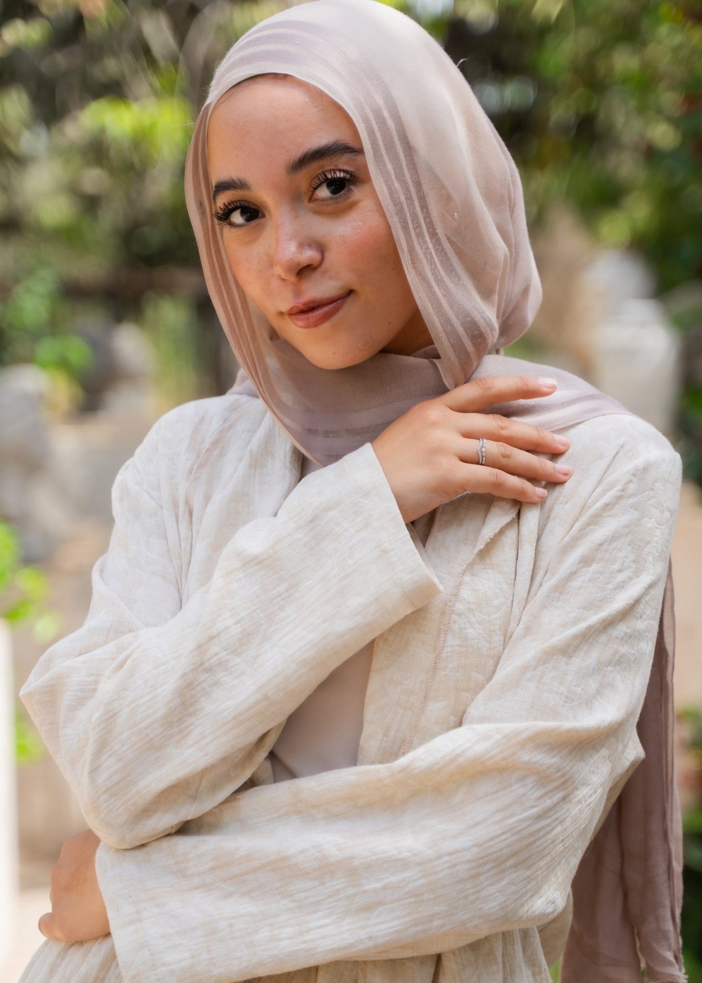 Linen Cardigan Set
