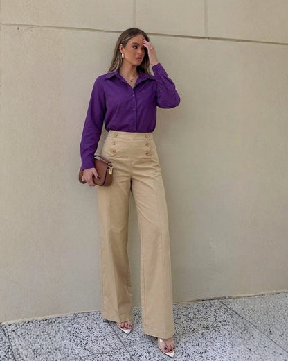 Orchid Contrast Outfit