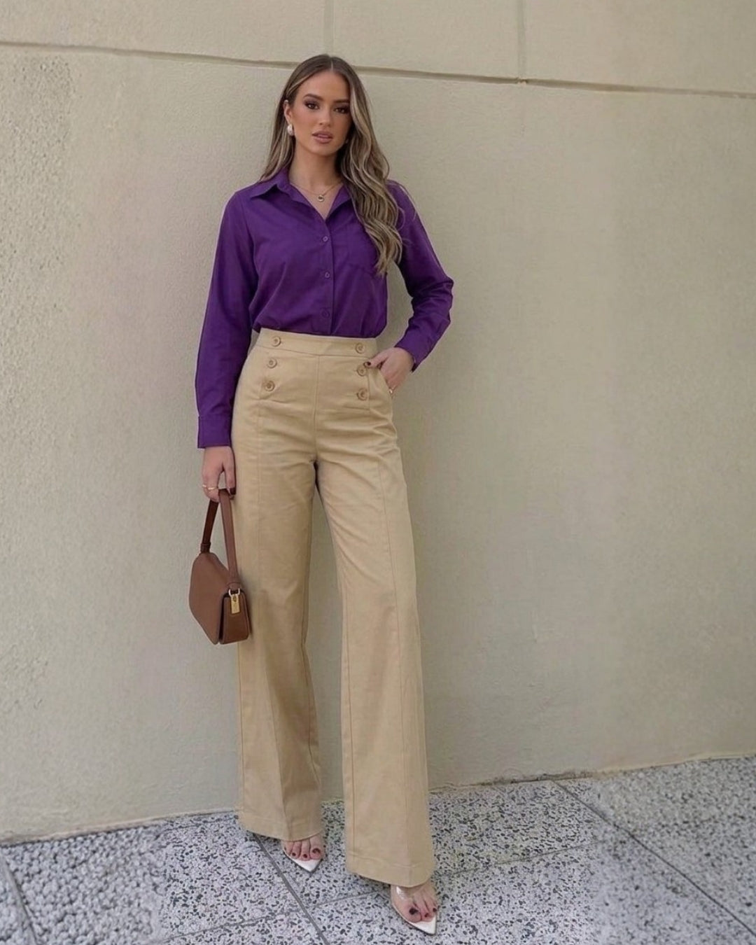 Orchid Contrast Outfit