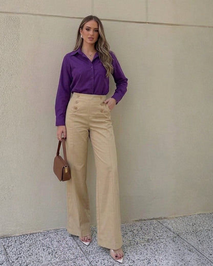 Orchid Contrast Outfit