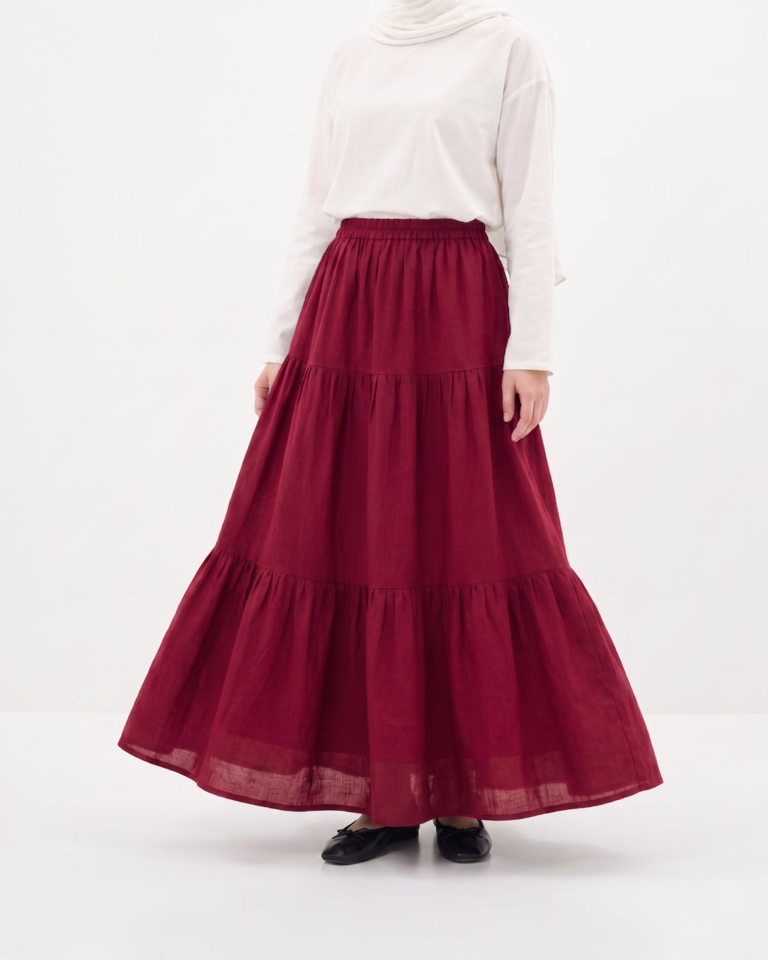 Safari Linen Skirt Set