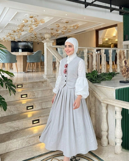 V-SKIRT SET