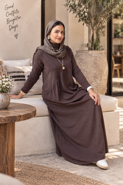 Wavy  winter Dress