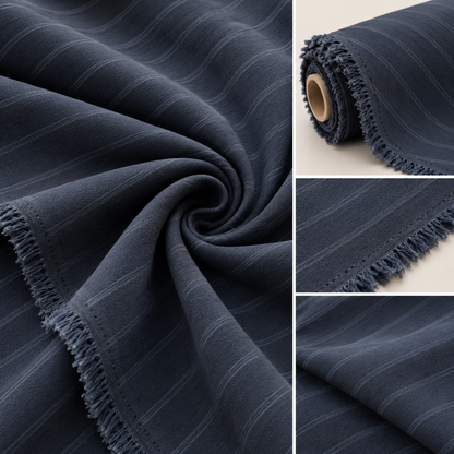 Pinestripe Flow Skirt