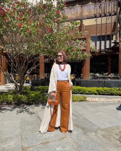 Sandshell Cardigan Set 🧡