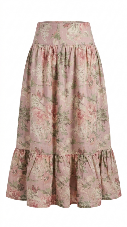 Empire Corset Maxi Skirt