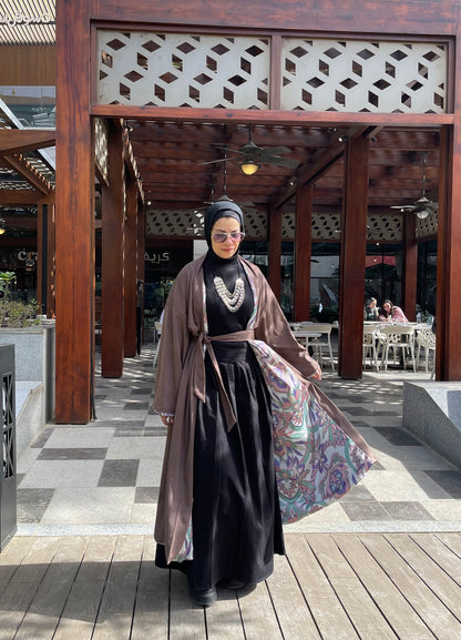 Nooreen Double Face Abaya